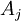 \,A_j